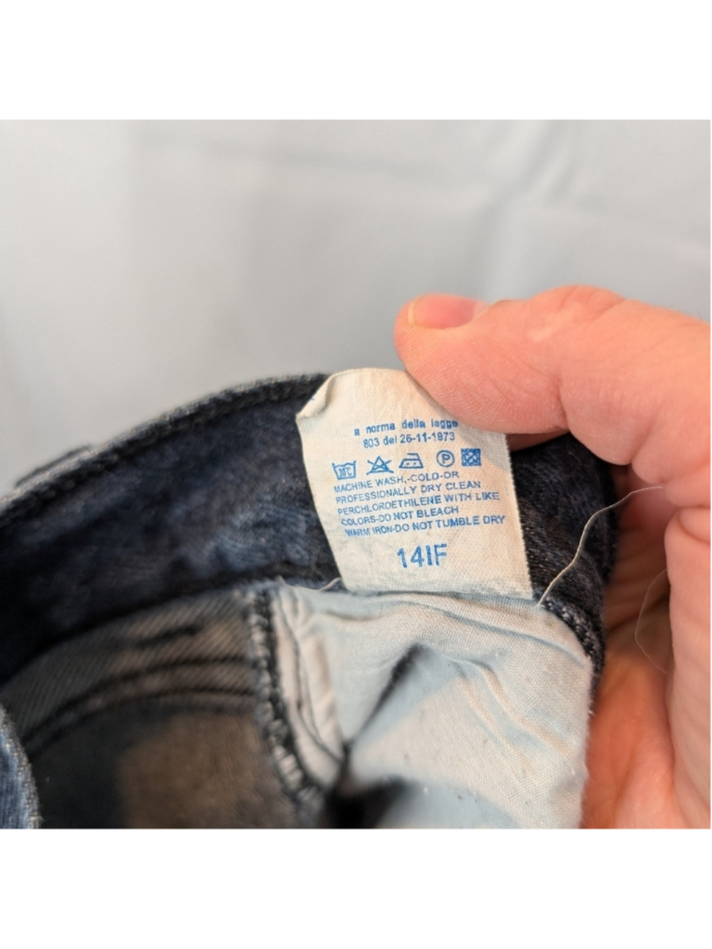 Versace Jeans Couture vintage Men's Jeans Size 26(By Measurements) In VGUC - Picture 13 of 15